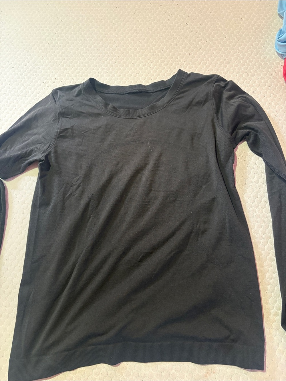 Black Long Sleeve Lightweight Top Lululemon